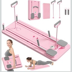 JANUA Pilates Board – Pilates Reformer Set, Multi-Purpose Foldable Pilates Refo