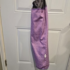 Doterra Yoga Mat Bag Grey & Purple Unused RARE. 22″ By 8″