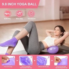 Home Pilates Kit for – 14 Pcs Pilates Equipment Set with Pilates Ring and , 5…