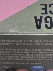 New Sealed! Yoga Dice Kit & Workout Dice (4 Dice) Activities/Durations