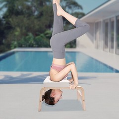 Yoga Headstand Stool Bench Stand Inversion Chair Fitness Inversion Exercise Gym