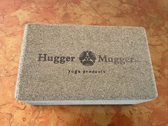 Hugger Mugger Cork Yoga Block – Eco Friendly, Natural Grippy Texture 9”x6”x3”