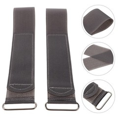 2Pcs Durable Nylon Adjustable Foot Straps for Rowing Machine Home Gym Use