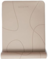 4mm Yoga Mat – Premium Polyurethane; Cushioned Exercise Desert Tan