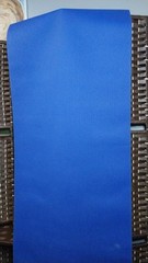Textured Blue Yoga Mat 67 x 24 Non Slip Exercise Mat with Carrying Case & Pocket