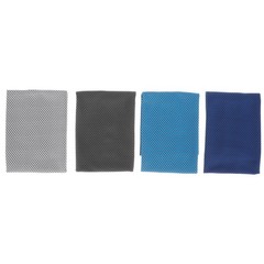 4pcs Cooling Towel Breathable Chilly Quick Drying Face Towels for Sports