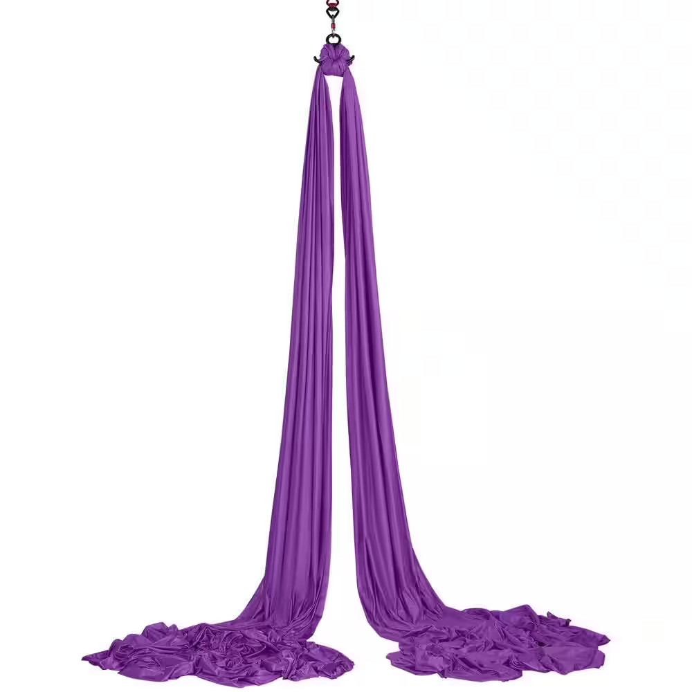 Aerial Silk and Yoga Swing, 8.7-Yards, with Nylon Fabric Kit, for All Levels Fit