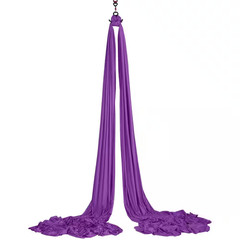 Aerial Silk and Yoga Swing, 8.7-Yards, with Nylon Fabric Kit, for All Levels Fit