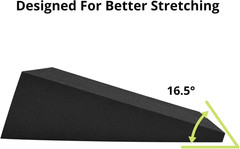 Balance Recovery Set: Extra Wide Foam Pad & XL Yoga Wedge Blocks