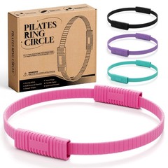 Pilates Ring, Silicone Magic Pilates Rings, Lightweight & Durable Flexible Fi…