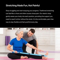Yoga Evo Stretch Out Strap Loops Foot Stretcher For Dancers Yoga Stretch Bands