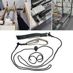 Pilates Reformer Pull Ropes Double Loop Straps Pilates Core Bed Accessories