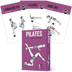 Durable Pilates Exercise Cards – Your Ultimate Home and Gym Workout Companion