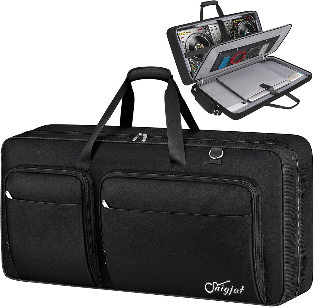 DJ Controller Case for DDJ-FLX10/ 1000/ REV7/ FLX6, Padded Large Capacity DJ Con