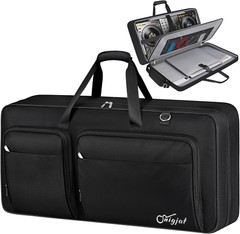 DJ Controller Case for DDJ-FLX10/ 1000/ REV7/ FLX6, Padded Large Capacity DJ Con
