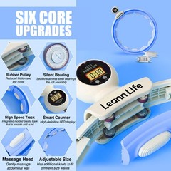 U5-16 Knots 28”- 46”Counter, Waist Trimmer & Wash Bag, Upgraded Quiet Smart W…