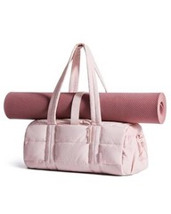 Reiki Gym Bag for Women Puffy Yoga Mat Travel Medium 15L 15L-Candy Pink