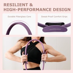 Gymyard Pilates Ring Kit Mini 3 Resistance Bands At Home Pilates Equipment Set