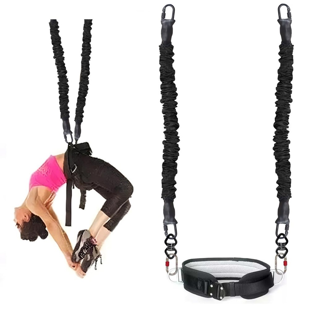 Back Somersault Bungee Dance Trainer Backward Flip Training Euipment Gymnasti…
