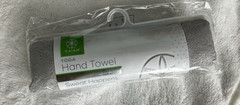 GAIAM Microfiber Yoga Hand Towel 20″x30″ Quick-Drying & Super Absorbent Gray