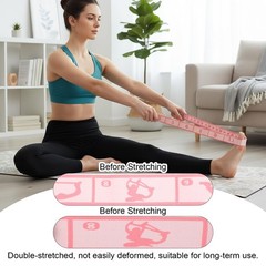 12 Loops Yoga Band, Yoga Bands for Stretching Stretching Bands Stretch Straps…