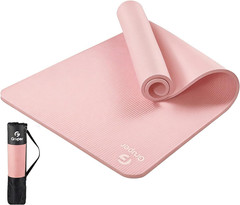 Yoga Mat Non Slip NBR Extra Thick Yoga Mat, 72″L X 32″/24″W X 0.6″/0.4″TH (185Cm