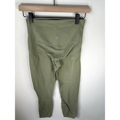 Lululemon Nulu Fold High-Rise Yoga Tight 25″ Size 6 Green