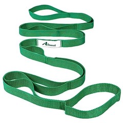 Abiarst Stretching Strap Yoga Strap for Physical Therapy, 10 Loops Yoga Strap…