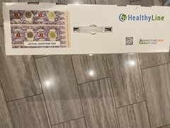 Unused Close Box Healthy Line Gem Stone Heating Therapy Mat value $1200