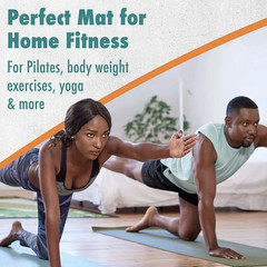 Fitness Green Exercise Mat with Carry Strap
