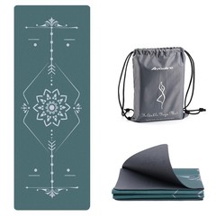 Yoga Mat Foldable – Textured Non Slip Exercise Mat -Travel Lightweight Hot Yo…