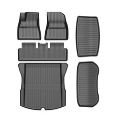 6PCS All-Weather TPE Floor Mats & Cargo Liner Set – Compatible with 2024-2026…