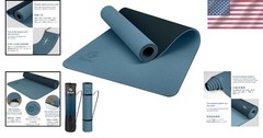 Exercise Mat with Carrying Strap – Eco Friendly & Non Slip