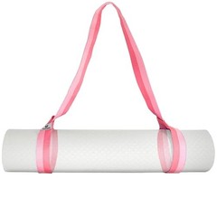 2 Sizes Yoga Mat Strap—64 IN 02. Pink Match
