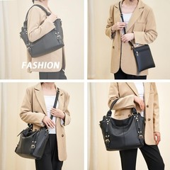 Soperwillton Purses for Women Large Shoulder Handbag Tote PU Leather Hobo Cro…