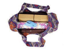 Yoga Mat Bag Large Yoga Mat Tote Sling Carrier with Pockets Fits Mats with Mu…