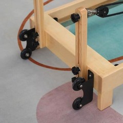 Pilates Reformer Wheel Roller Silent Wear Resistant 2.76″ Diameter Pilates