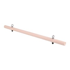 Pilates Roll Down Bar with Connector Hooks Portable Fitness Equipment Resistance