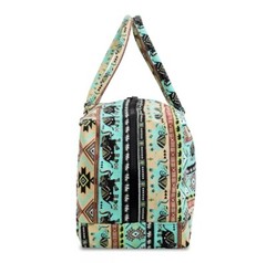 Yogi Path Yoga Mat and Gym Bag – Patterned Duffle Bag with Zipper and Pocket
