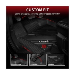 LASFIT Floor Mats for Ford F-150 2015-2026 | F150 Lightning 2022-2025 SuperCr…