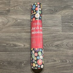NWT Terez Yoga Mat TERY06 70’s Flower Power Daisy Non Slip Pilates Fitness 5mm