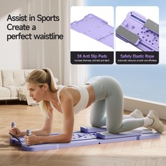 TECSPACE Home Fat Burning Multifunctional Fitness Board 330 LBS