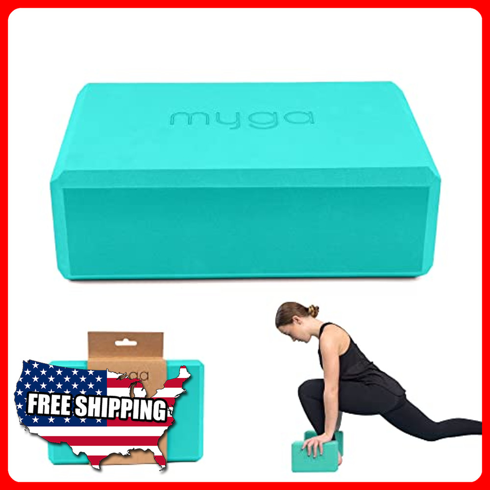 Yoga Block High-Density EVA Foam Support for Flexibility and Balance