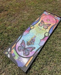 Limited Edition Ellie Paisley Double Sided Yoga Mat. Never Used See Description