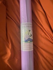 Purple long yoga mat brand new