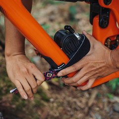 Granite Rockband Mountain Bike Frame Carrier Strap Purple
