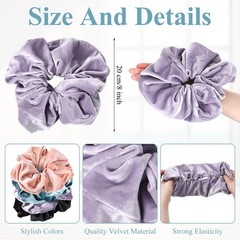 4 Pack Yoga Mat Scrunchie Elastic Strap Band – Durable & Stretchable Fabric -…