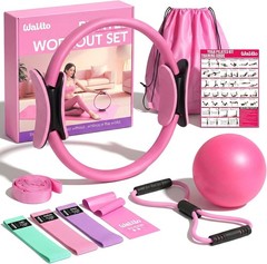 WALITO Women Pilates Starter Kit Full Fitness Accessories Set