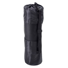 IRONMAN CLUB Training & Yoga Mat IMC-41 Black 10mm Thick with Rubber Band and St