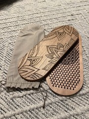 Sadhu Board – Copper Nails!Lotus Flower Design (10mm Step, Beginner-Friendly)